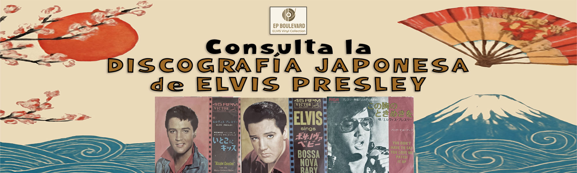 Base de Datos - Discografía Japonesa de Elvis Presley